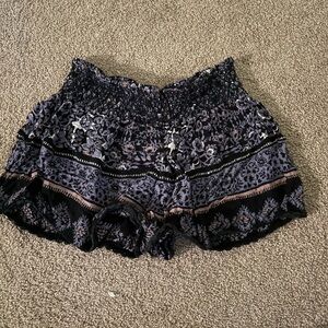 Floral Patterned Shorts
